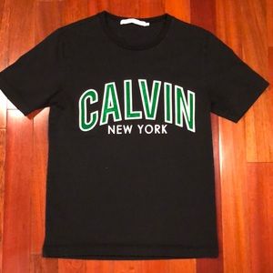 Calvin Klein Jeans Green Logo T-Shirt M